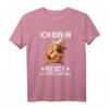 Ich Bin In Rente Ich Muss Gar Nix - Lustiges Rentner T-Shirt mit Bär für Pensionäre & Ruhestandssprüche