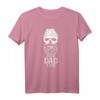 Herren Skull Beard T-Shirt  Hipster Bartshirt mit Spruch, Perfekt als Geschenk für Männer, Kumpel, Freund & Vatertag