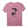 Herren T-Shirt Flawless Black Beard mit Holzfäller Gesicht  Klassisches Geschenk für Männer mit Bart und Kapitän-Design