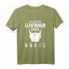 Herren Elektriker mit Bart Geschenk - Lustiges Elektroinstallateur Witz T-Shirt für Handwerker, Meister & Azubi