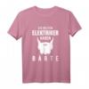 Herren Elektriker mit Bart Geschenk - Lustiges Elektroinstallateur Witz T-Shirt für Handwerker, Meister & Azubi