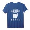 Herren Elektriker mit Bart Geschenk - Lustiges Elektroinstallateur Witz T-Shirt für Handwerker, Meister & Azubi