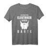 Herren Elektriker mit Bart Geschenk - Lustiges Elektroinstallateur Witz T-Shirt für Handwerker, Meister & Azubi
