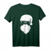 Weihnachtsmann Herren T-Shirt mit Bart, Hut & Sonnenbrille  Perfektes Weihnachtsoutfit für Partys, Feier & Weihnachtsmarkt