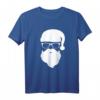Weihnachtsmann Herren T-Shirt mit Bart, Hut & Sonnenbrille  Perfektes Weihnachtsoutfit für Partys, Feier & Weihnachtsmarkt