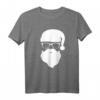 Weihnachtsmann Herren T-Shirt mit Bart, Hut & Sonnenbrille  Perfektes Weihnachtsoutfit für Partys, Feier & Weihnachtsmarkt