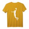 Basketball T-Shirt - Klassisch geschnitten, langlebig mit doppelt genähtem Saum für Fans und Spieler
