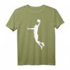 Basketball T-Shirt - Klassisch geschnitten, langlebig mit doppelt genähtem Saum für Fans und Spieler