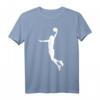 Basketball T-Shirt - Klassisch geschnitten, langlebig mit doppelt genähtem Saum für Fans und Spieler