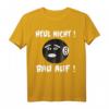 Heul Nicht Bau Auf Billard Kugel T-Shirt - Lustiges Vintage Biersport & Dart Fan T-Shirt für Freunde, Familien & Kollegen als Geschenk zu Weihnachten & Geburtstag