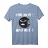Heul Nicht Bau Auf Billard Kugel T-Shirt - Lustiges Vintage Biersport & Dart Fan T-Shirt für Freunde, Familien & Kollegen als Geschenk zu Weihnachten & Geburtstag