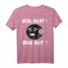 Heul Nicht Bau Auf Billard Kugel T-Shirt - Lustiges Vintage Biersport & Dart Fan T-Shirt für Freunde, Familien & Kollegen als Geschenk zu Weihnachten & Geburtstag