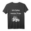 Landwirt Landwirtschaft Bauer Traktor Trecker Ehe-Mann T-Shirt  Lustiges Geschenk für Landwirte, Traktorliebhaber & landwirtschaftliche Paare zu Weihnachten & Geburtstag
