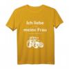 Landwirt Landwirtschaft Bauer Traktor Trecker Ehe-Mann T-Shirt  Lustiges Geschenk für Landwirte, Traktorliebhaber & landwirtschaftliche Paare zu Weihnachten & Geburtstag