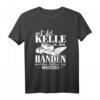 Mit Kelle in den Händen Bauarbeiter T-Shirt - Lustiges Geschenk für Maurer, Handwerker & Heimwerker auf Baustelle