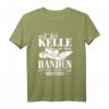Mit Kelle in den Händen Bauarbeiter T-Shirt - Lustiges Geschenk für Maurer, Handwerker & Heimwerker auf Baustelle