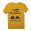 Mais häckseln Landwirt Bauer Bier trinken Alkohol saufen T-Shirt  Lustiges Geschenk für Landwirte, Dorffeste & Erntezeit