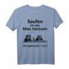 Mais häckseln Landwirt Bauer Bier trinken Alkohol saufen T-Shirt  Lustiges Geschenk für Landwirte, Dorffeste & Erntezeit