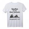 Mais häckseln Landwirt Bauer Bier trinken Alkohol saufen T-Shirt  Lustiges Geschenk für Landwirte, Dorffeste & Erntezeit