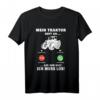 Mein Traktor ruft an Traktorfahrer Bauer Landwirt Geschenk T-Shirt  Perfektes Geburtstags- und Weihnachtsgeschenk für Landwirte, Opa, Männer und Jungs in der Landwirtschaft