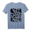 Kuhmuster Rindermuster Bauer T-Shirt  Perfektes Geschenk für Kuhliebhaber, Bauern & Tierfans, ideal für Rodeos & Halloween