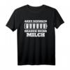 Akku Schwach Brauch Mehr Milch Bauern T-Shirt  Lustiges Geschenk für Milchliebhaber, Milchtrinker & Landwirte zu Geburtstag & Weihnachten