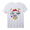 Lustiges Weihnachts Kuh Motiv T-Shirt mit Mütze  Perfektes Tierliebhaber Geschenk für Weihnachten, Weihnachtsmarkt & Feierlichkeiten