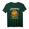 Landwirt, nur ein Held fährt aufs Feld - Lustiges Bauern T-Shirt für Mähdrescher-Fahrer und Landwirtschaftsliebhaber