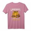 Landwirt, nur ein Held fährt aufs Feld - Lustiges Bauern T-Shirt für Mähdrescher-Fahrer und Landwirtschaftsliebhaber