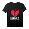 Herz - gebrochenes Herz T-Shirt - Kreatives Design für Liebeskummer, Beziehung und Trost - Originelle Geschenkidee
