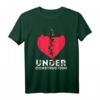 Herz - gebrochenes Herz T-Shirt - Kreatives Design für Liebeskummer, Beziehung und Trost - Originelle Geschenkidee