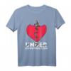 Herz - gebrochenes Herz T-Shirt - Kreatives Design für Liebeskummer, Beziehung und Trost - Originelle Geschenkidee