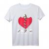 Herz - gebrochenes Herz T-Shirt - Kreatives Design für Liebeskummer, Beziehung und Trost - Originelle Geschenkidee