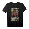 Früher war ich normal jetzt habe ich Ziegen Landwirt T-Shirt - Lustige Geschenkidee für Bauern, Ziegenliebhaber & Tierfreunde zu Geburtstag & Weihnachten