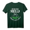 Vintage Nur ein Held fährt aufs Feld Bauern T-Shirt  Lustiges Geschenk für Landwirte & Traktorfahrer zum Geburtstag