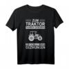 Zum Traktor fahren geboren zur Schule gehen gezwungen - Lustiges Bauern und Landwirt T-Shirt für Kinder, Schüler und Familiengeschenke