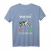 Landwirt Bauer meine Kühe rufen an lustiges Landwirte T-Shirt  Humorvolles Bauern-Shirt für Kuh-Fans und Rinderzüchter