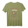Hochlandrind Landwirt T-Shirt - Schottische Rinder Züchter Geschenk für Bauernhofliebhaber