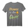 Bauer Spruch mit Kuh auf Bauernhof T-Shirt  Lustiges Geschenk für Landwirte, Kuh-Liebhaber & Bauern zum Geburtstag & Weihnachten
