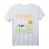 Bauer Spruch mit Kuh auf Bauernhof T-Shirt  Lustiges Geschenk für Landwirte, Kuh-Liebhaber & Bauern zum Geburtstag & Weihnachten