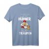 Ich frage mich ob meine Hühner auch von mir träumen - Lustiges Bauer T-Shirt für Landwirte, Hühnerliebhaber & Bauernhof-Fans