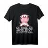 Angeleckt & meins Kuh T-Shirt für Bauern, Kuhliebhaber und Kinder  Lustiges Tiermotiv als Geschenk zum Geburtstag & Weihnachten