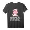 Angeleckt & meins Kuh T-Shirt für Bauern, Kuhliebhaber und Kinder  Lustiges Tiermotiv als Geschenk zum Geburtstag & Weihnachten