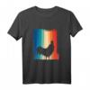 Lustiges Retro Huhn und Hahn Landwirt Bauernhof Tier T-Shirt  Perfektes Geschenk für Hühnerliebhaber & Bauern