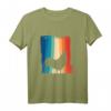 Lustiges Retro Huhn und Hahn Landwirt Bauernhof Tier T-Shirt  Perfektes Geschenk für Hühnerliebhaber & Bauern