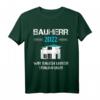 Bauherr 2022 Wir Bauen Unser Traumhaus T-Shirt  Lustiges Geschenk für Häuslebauer, Richtfest & Einweihungsparty