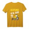 Kinder Bulldozer T-Shirt zum 2. Geburtstag für Jungen  Lustiges Baustellen Outfit für den Kindergeburtstag und den Kindergarten
