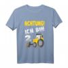 Kinder Bulldozer T-Shirt zum 2. Geburtstag für Jungen  Lustiges Baustellen Outfit für den Kindergeburtstag und den Kindergarten