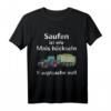 Landwirt Landwirtschaft Mais häckseln Alkohol Bier saufen T-Shirt - Lustiges Geschenk für das Dorf-Fest & Landjugend mit Humor