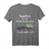Landwirt Landwirtschaft Mais häckseln Alkohol Bier saufen T-Shirt - Lustiges Geschenk für das Dorf-Fest & Landjugend mit Humor